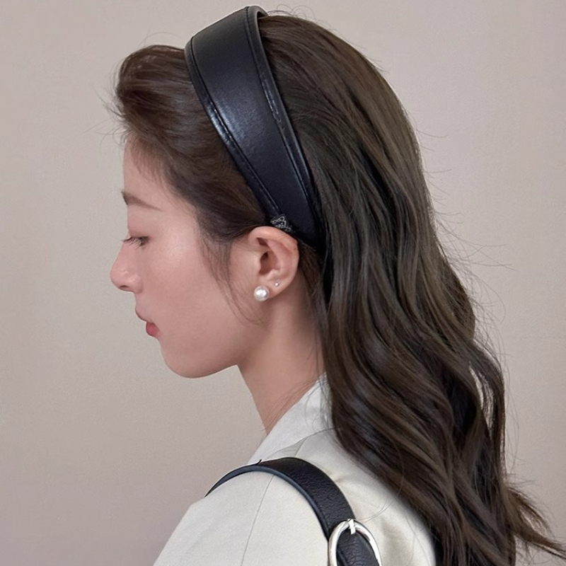 Leather Headbands Simple Solid - Leatherwork Rings recension och pris