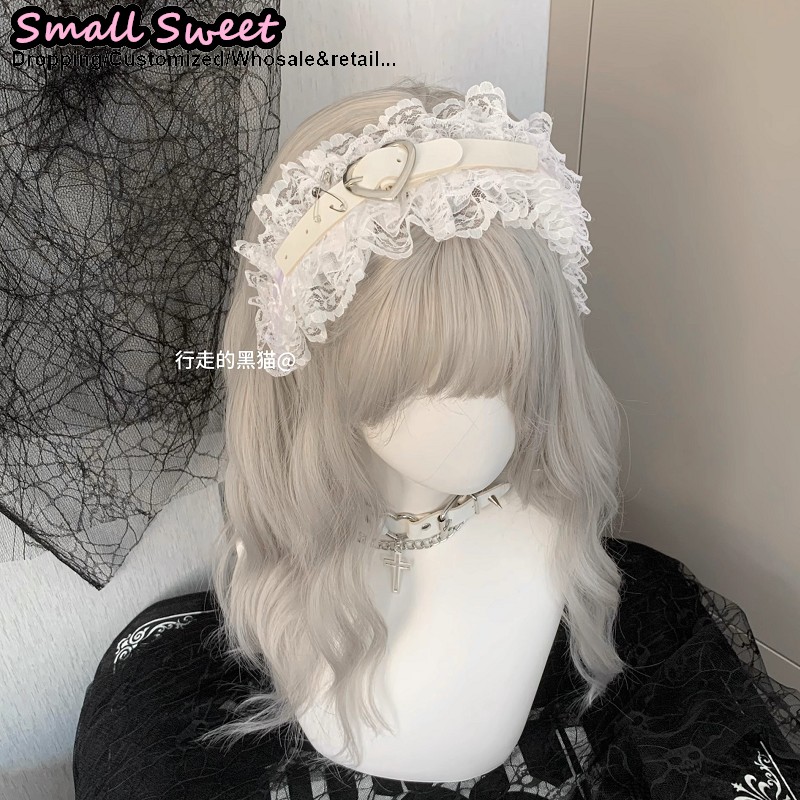 Goth Hair Accessories Harajuku - Leatherwork Rings recension och pris
