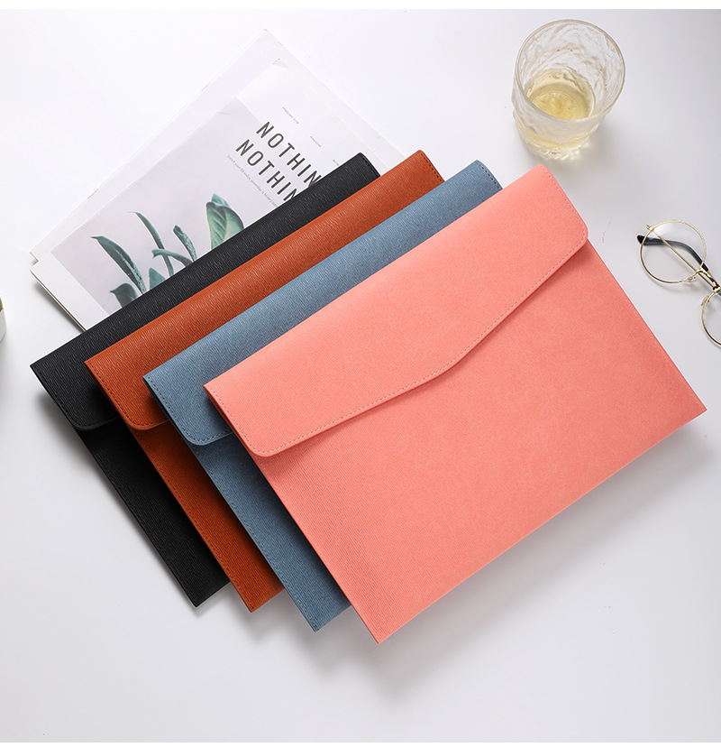 Faux Leather Document Bag, Bus - Leather Work Folder recension och pris