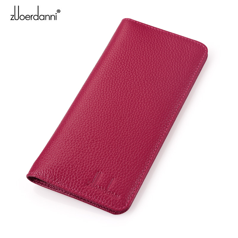 ultra-thin wallet ladies long  - Leather Work Folder recension och pris