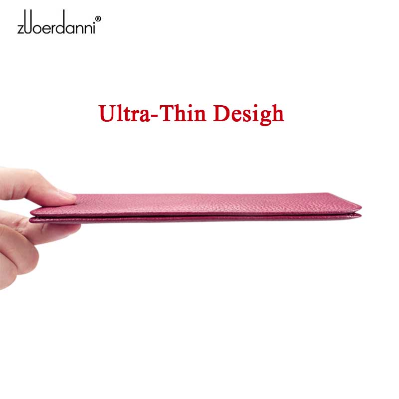 ultra-thin wallet ladies long  - Leather Work Folder recension och pris