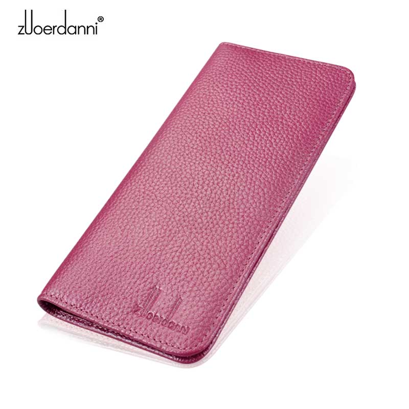 ultra-thin wallet ladies long  - Leather Work Folder recension och pris