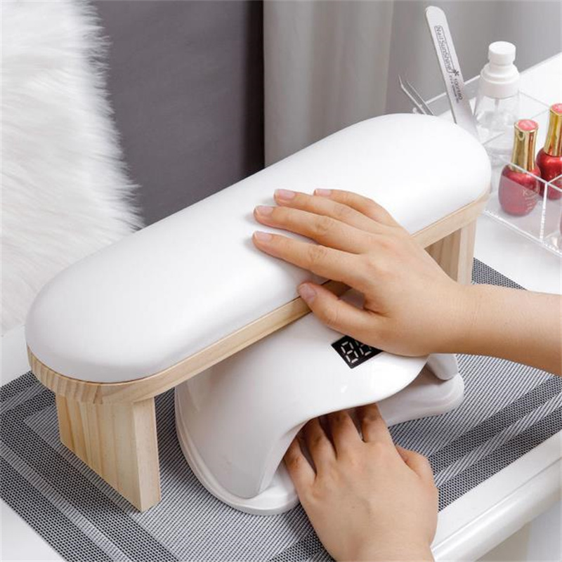 Black PU Leather Nail Art Stan - Leatherwork Desk recension och pris
