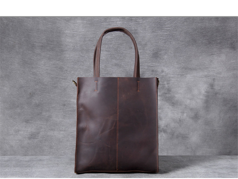 Vintage genuine leather men ha - Leather Work Bag Laptop recension och pris