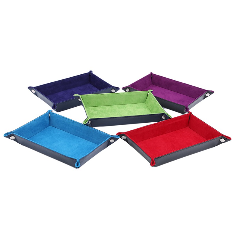 Rectangle Storage Tray PU Leat - Leatherwork Desk recension och pris