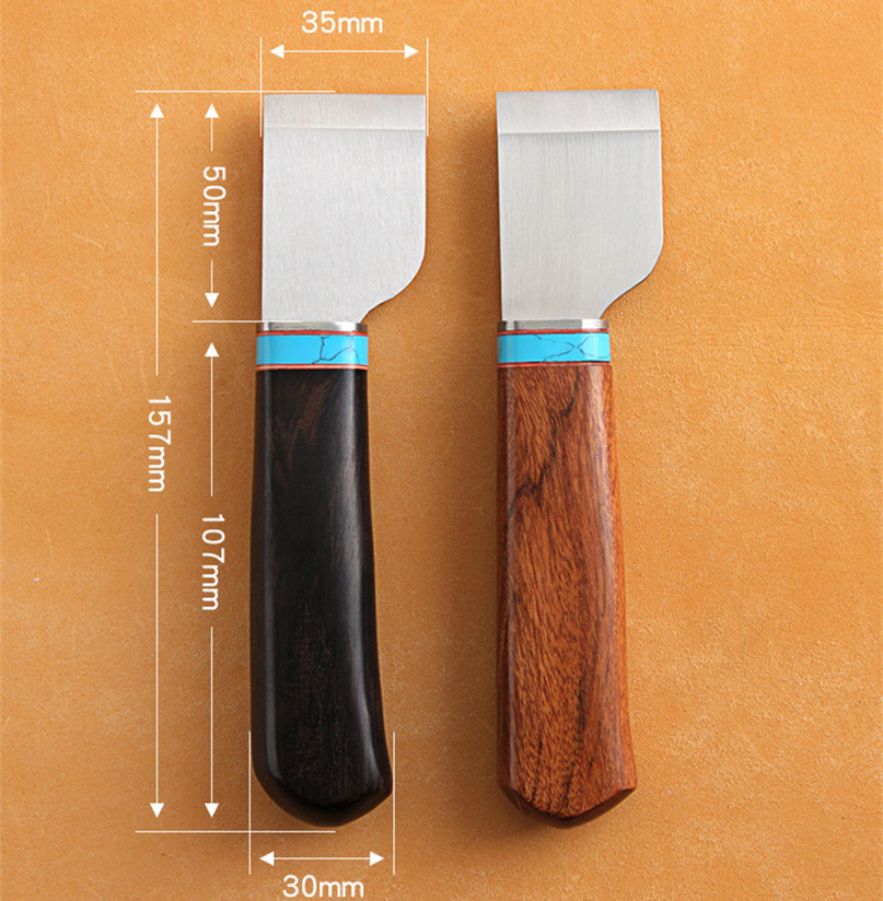 3mm thick and 35mm wide blade  - Leatherwork Knife recension och pris