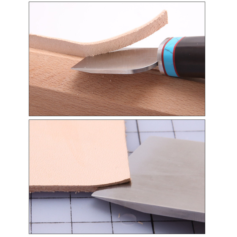 3mm thick and 35mm wide blade  - Leatherwork Knife recension och pris