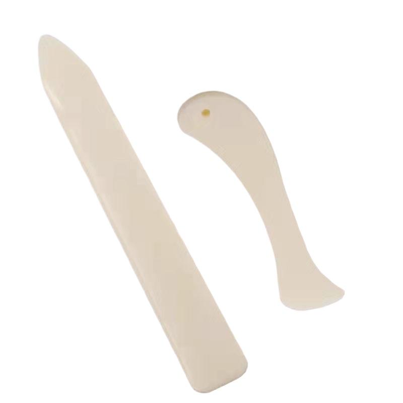 2PCS Leather Working Tool Bone - Leather Work Folder recension och pris