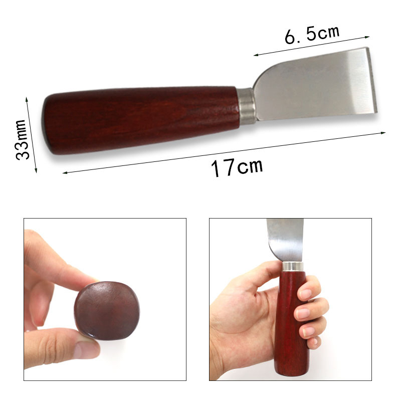 New DIY Leathercraft Tool Wood - Leatherwork Knife recension och pris