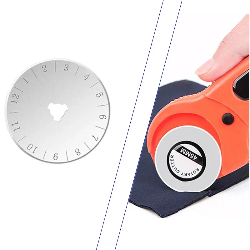 45MM Roller Wheel Knife Cloth  - Leatherwork Knife recension och pris
