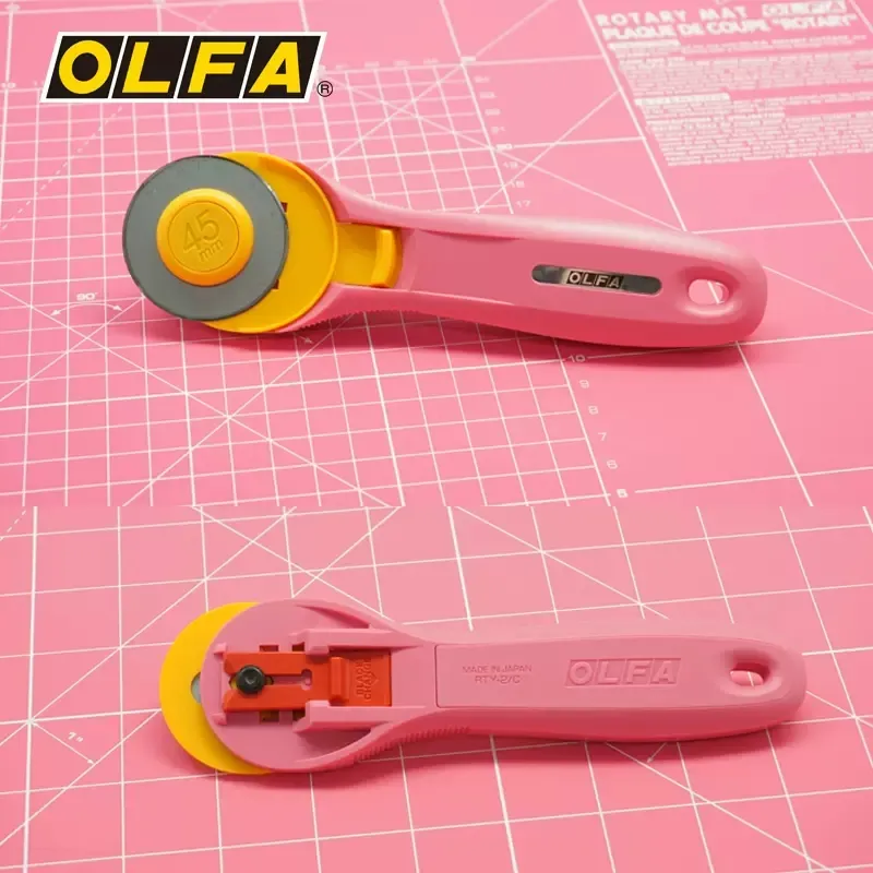 Olfa RTY-2/C 45mm Rotary Pinkl - Leatherwork Knife recension och pris
