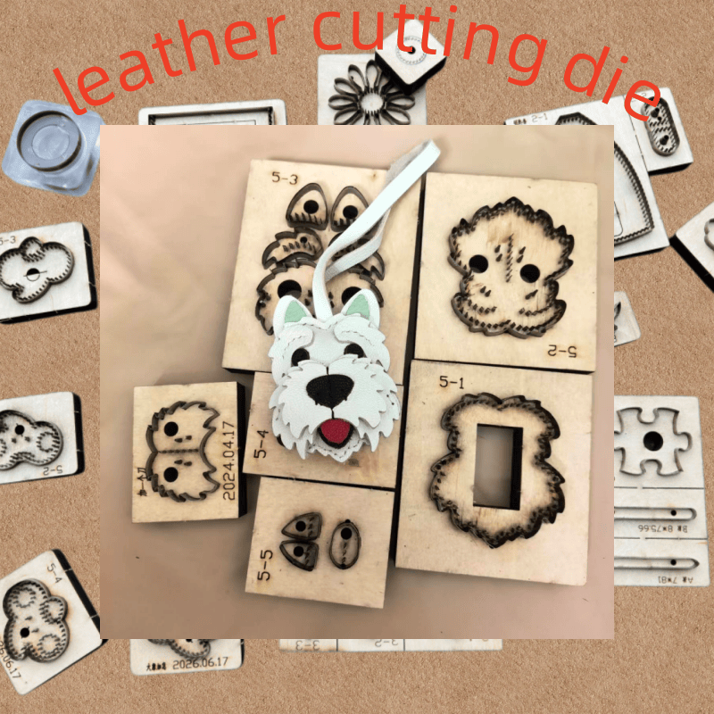Wooden Cutting Die, Cute Westi - Leatherwork Rings recension och pris