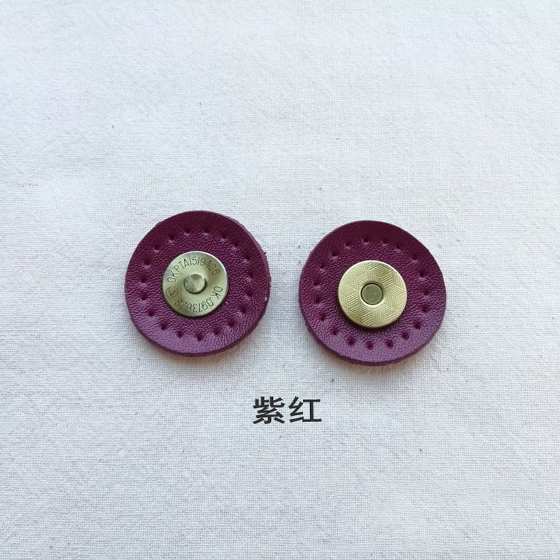 1sets Magnetic Buckles Circle  - Leatherwork Rings recension och pris