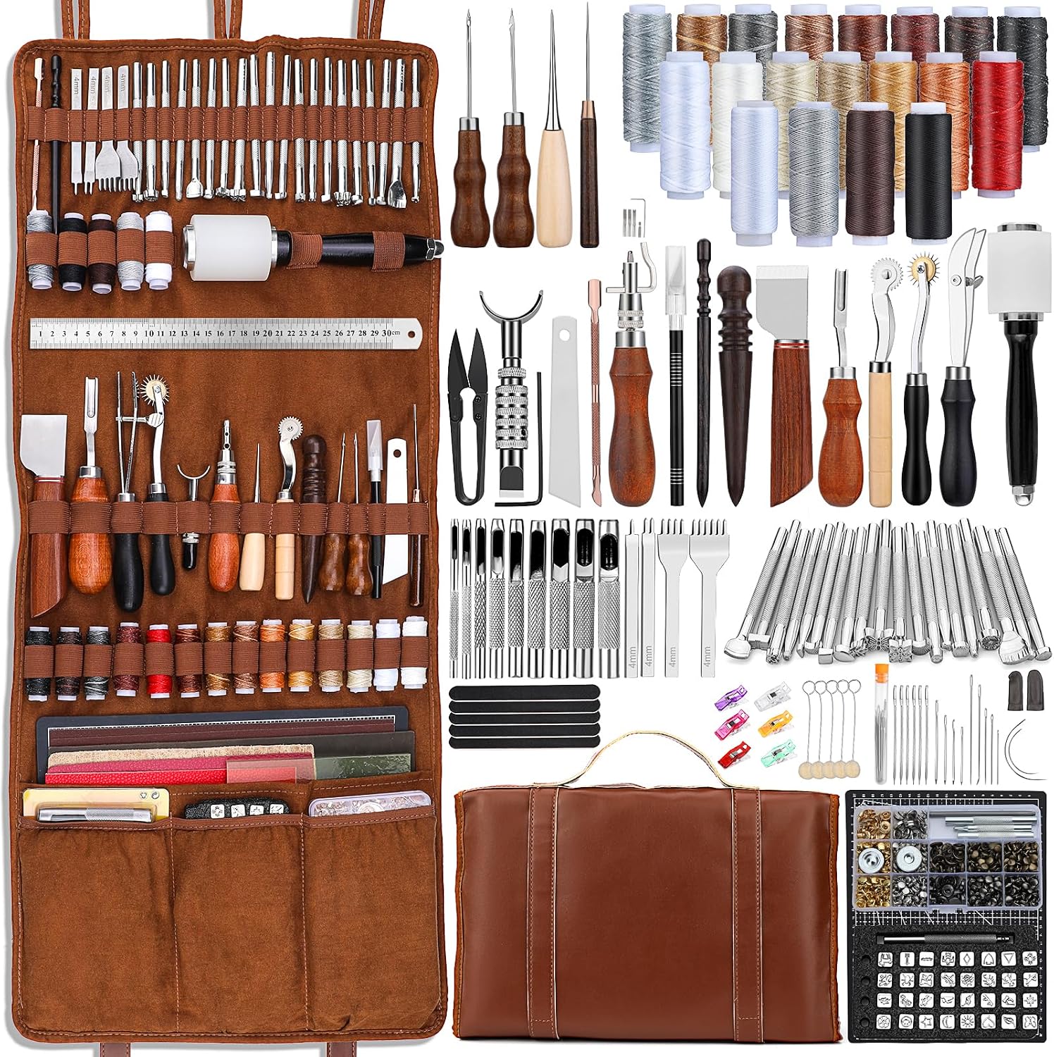 Leather Tooling Kit Leather Cr - Leatherwork Tools recension och pris