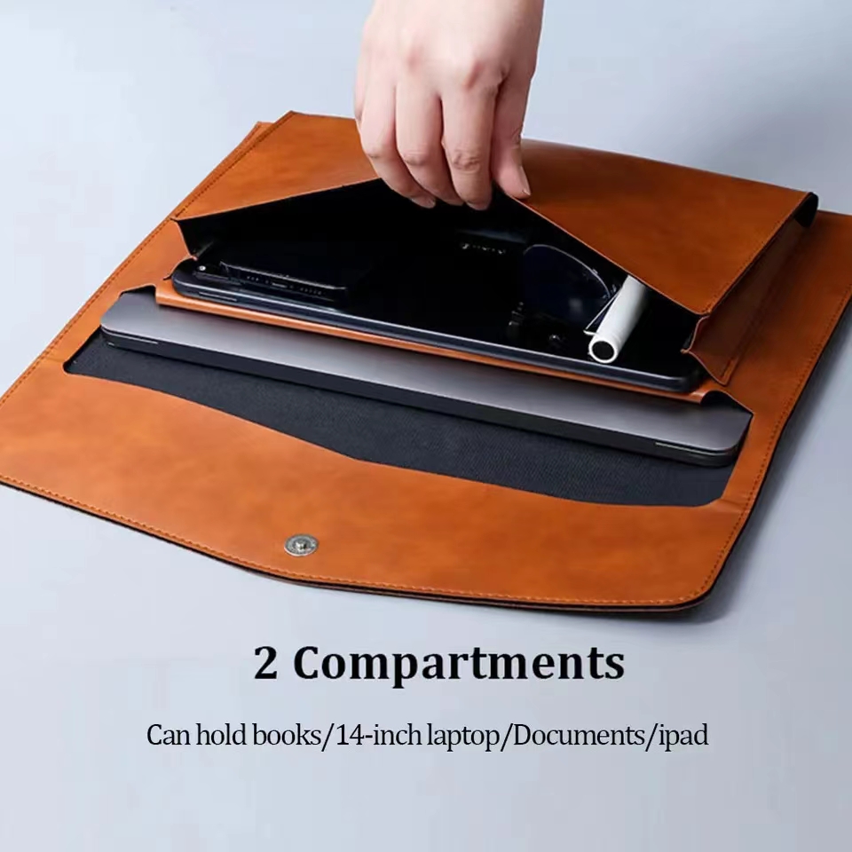 A4 Leather File Folder Large C - Leather Work Folder recension och pris