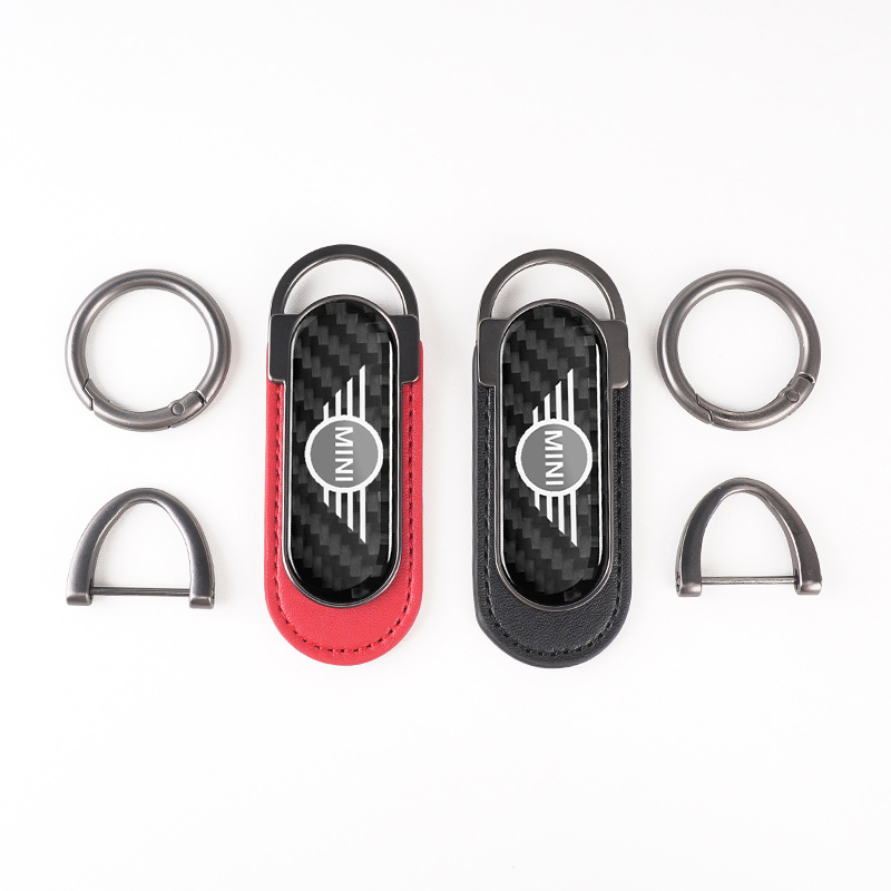 Carbon Fiber Metal Leather Car - Leatherwork Rings recension och pris