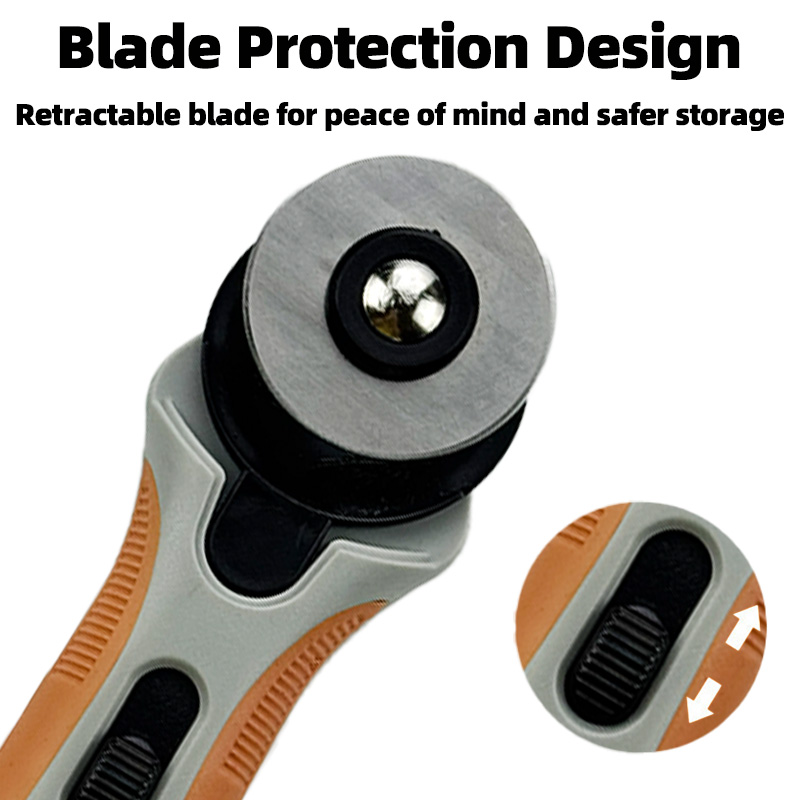 45mm Rotary Cutter, Fabric Cut - Leatherwork Knife recension och pris