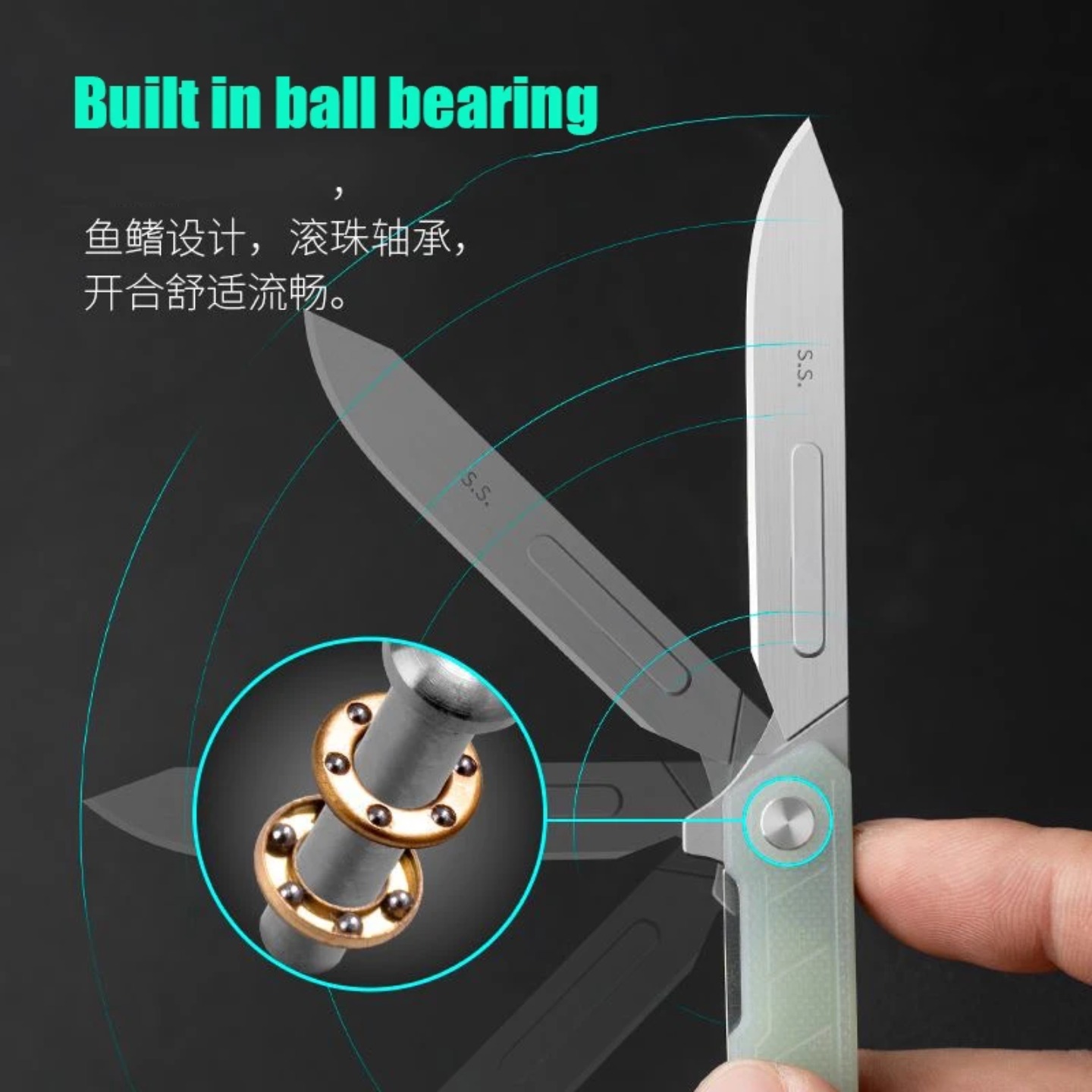New Knife with Replaceable Bla - Leatherwork Knife recension och pris