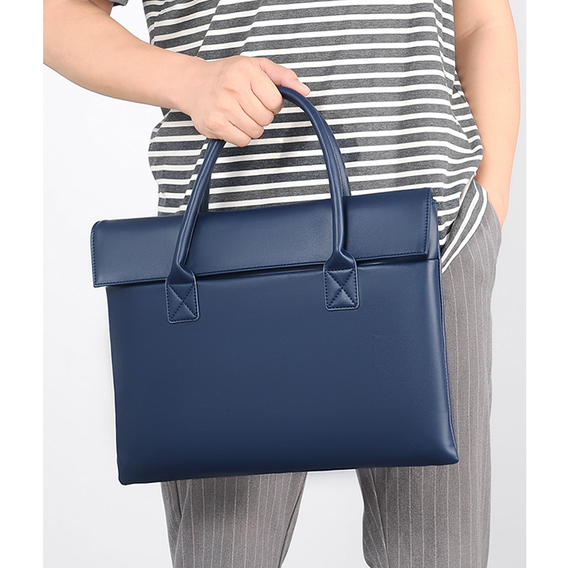 Briefcase Women Executive PU L - Leather Work Bag Laptop recension och pris