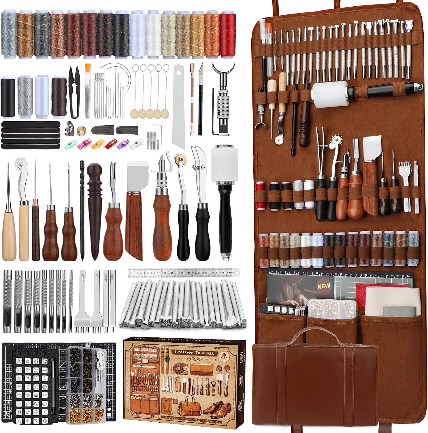 Leather Working Kit, Leather W - Leatherwork Tools recension och pris