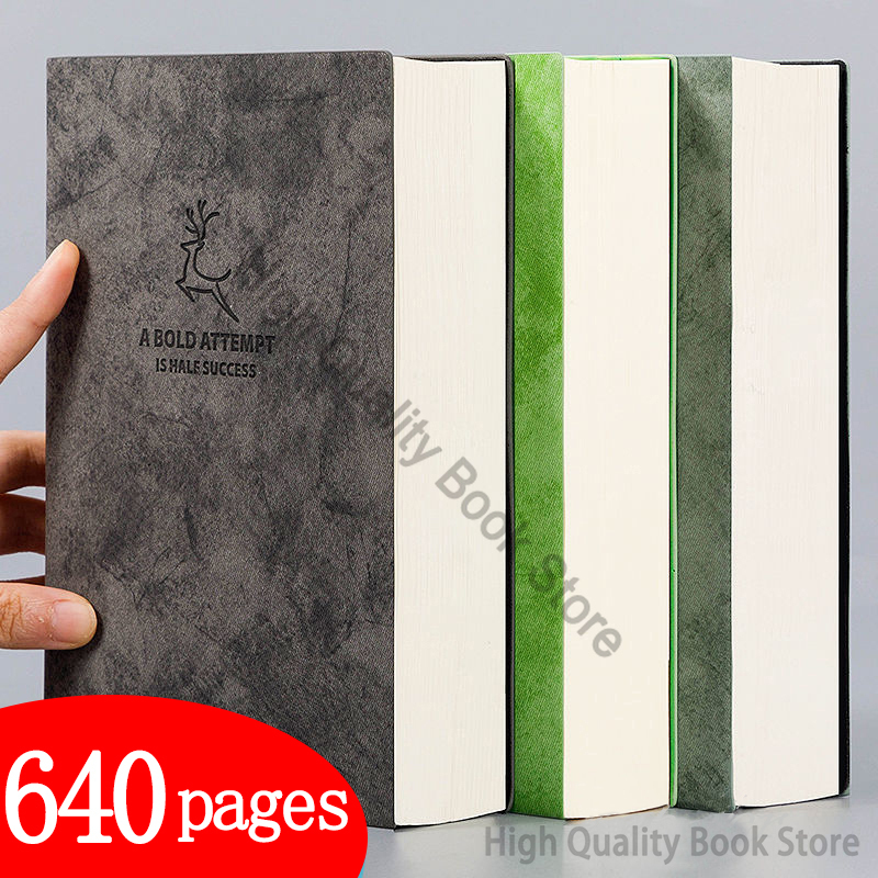 Super Thick Blank Book,80gsm,3 - Leatherwork Journal recension och pris