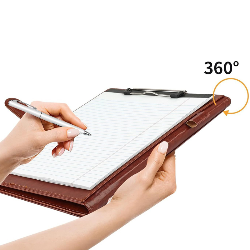 Multifunctional A4 Leather Con - Leather Work Folder recension och pris