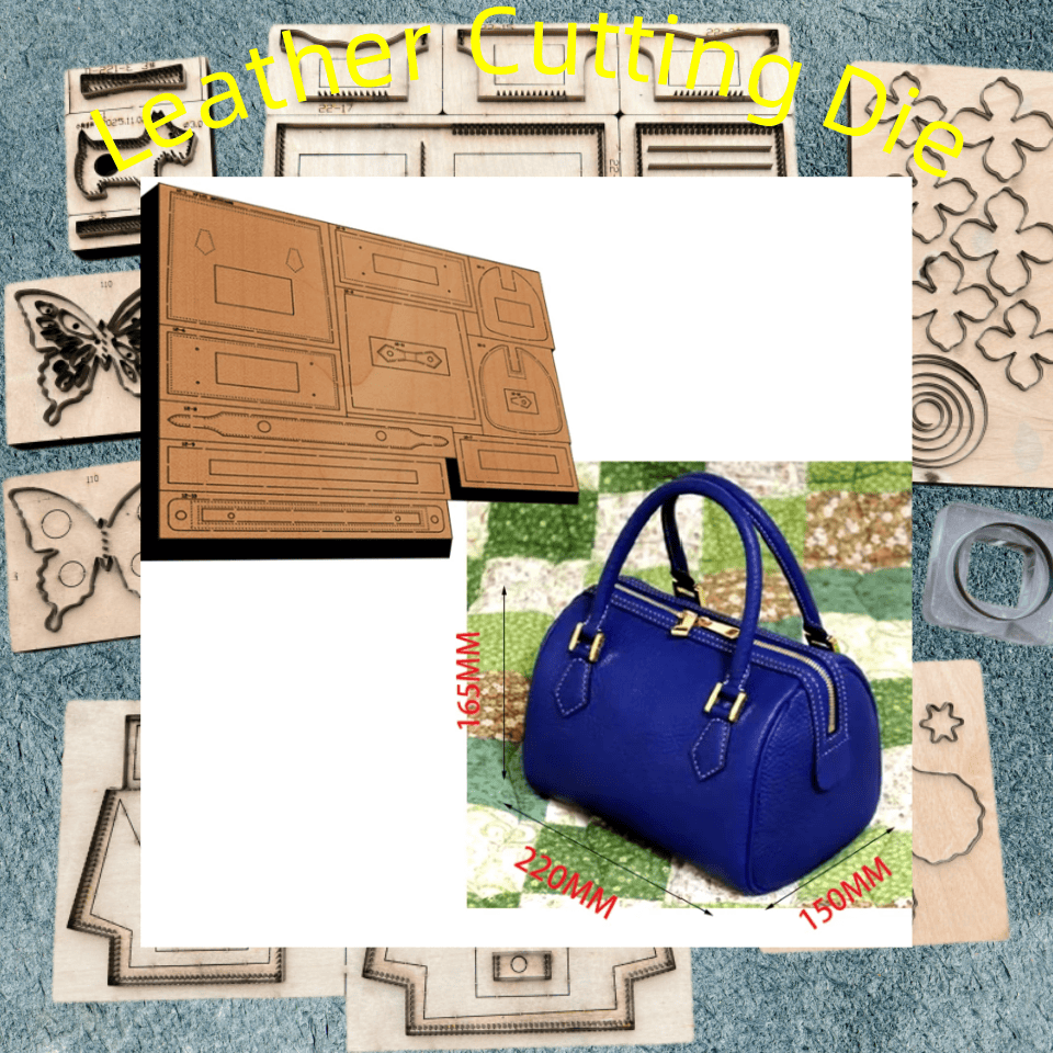 Wooden Cutting Die Handbag & W - Leatherwork Rings recension och pris