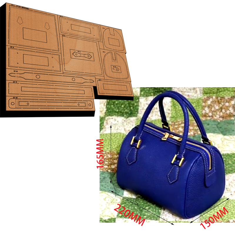 Wooden Cutting Die Handbag & W - Leatherwork Rings recension och pris