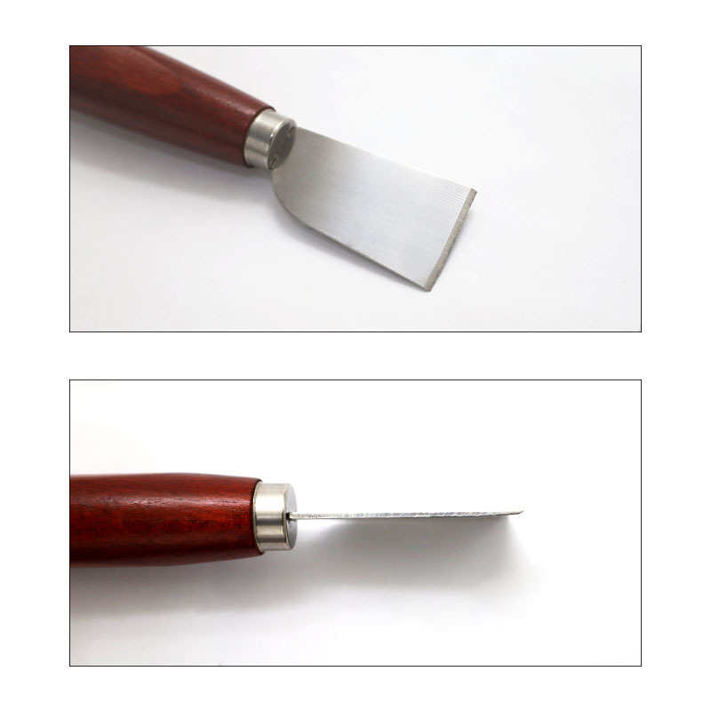 * * DIY Leathercraft Tool Wood - Leatherwork Knife recension och pris