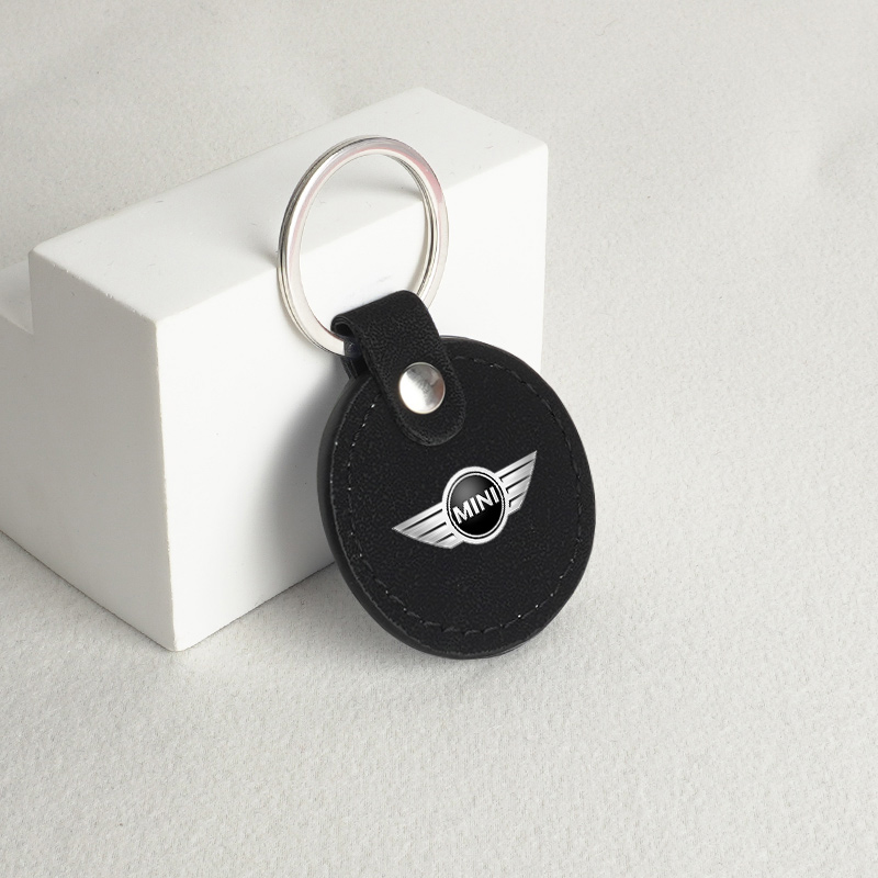 Leather Car Keychain Keyring K - Leatherwork Rings recension och pris