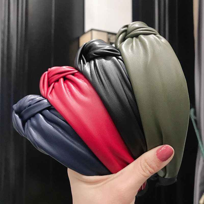New Fashion Solid Colors Hair  - Leatherwork Rings recension och pris