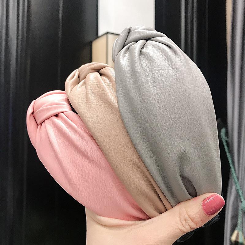 New Fashion Solid Colors Hair  - Leatherwork Rings recension och pris