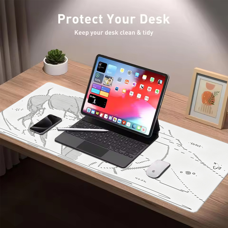 1Pcs Leather Mouse Pad Anime A - Leatherwork Desk recension och pris